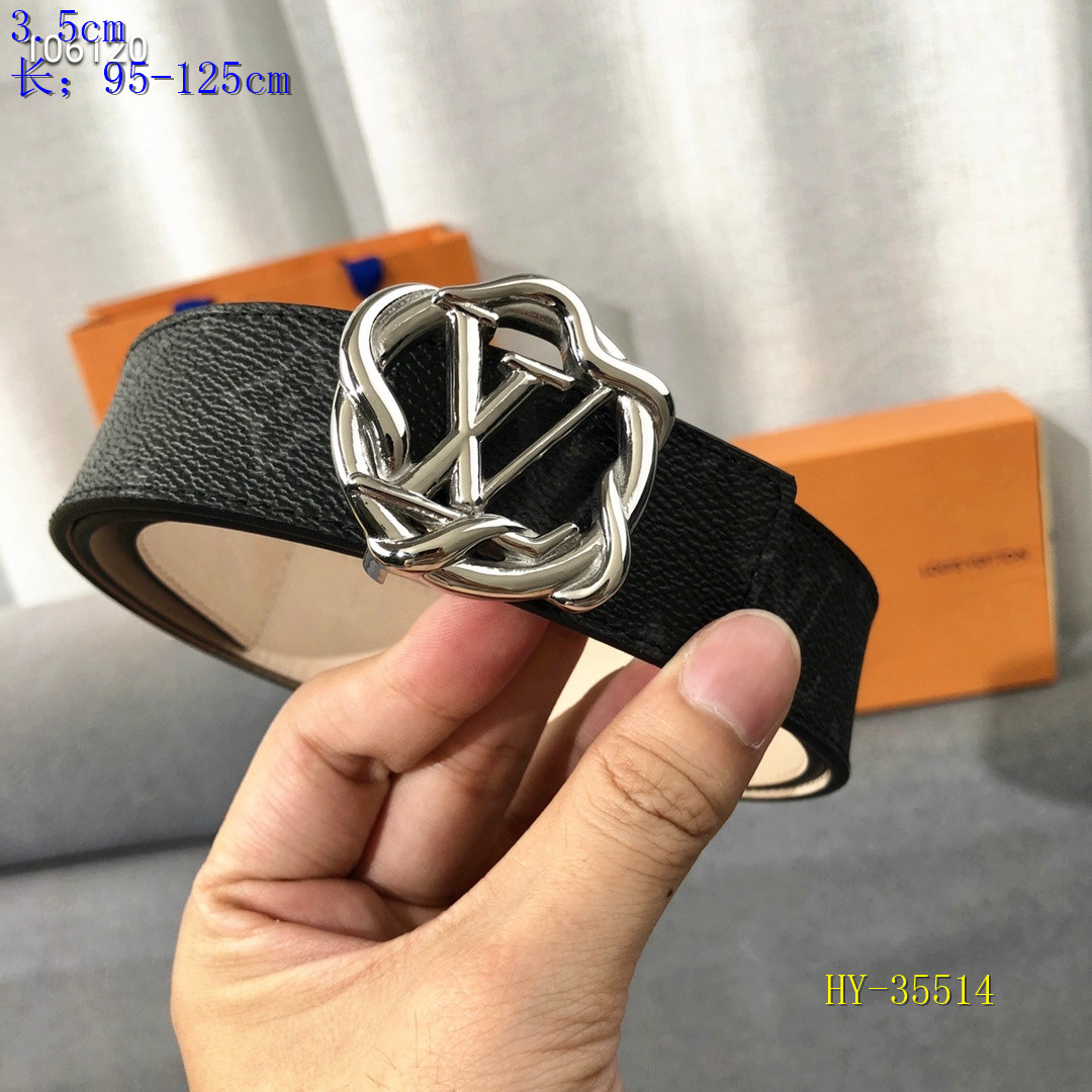 LV Belts 3.5 cm Width 014